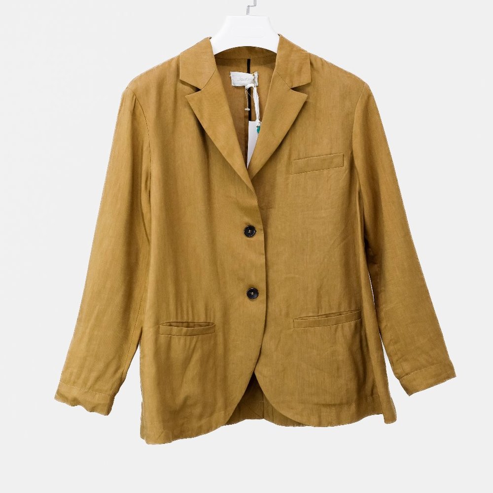 Forte Forte Tan Linen Blazer